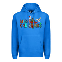 True Royal Merry christmas cross Premium Hoodie - FaDigitalArtStudio