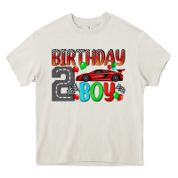 Cream birthday boy 2 Heavy Core Tee - BundleAndBundleShop
