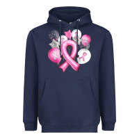 Navy Balloons cancer ribbon Heavyweight Hoodie - Artiststas