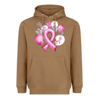 Toasted Coconut Balloons cancer ribbon Heavyweight Hoodie - Artiststas