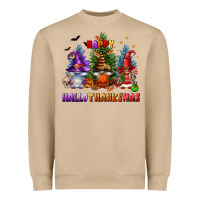 Happy Hallothanksmas Heavyweight Sweatshirt | Teevron