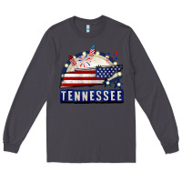 Smoke tennessee 4th of july Long Sleeve Tee - CowGirlArtShop