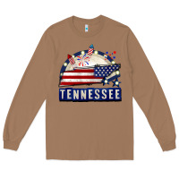 Toasted Coconut tennessee 4th of july Long Sleeve Tee - CowGirlArtShop