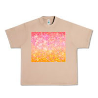 Burro orange pink ombre glitter Urban Heavy Tee - TumblerDesignByShophia