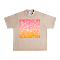 French Oak orange pink ombre glitter Urban Heavy Tee - TumblerDesignByShophia