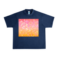 Navy orange pink ombre glitter Urban Heavy Tee - TumblerDesignByShophia