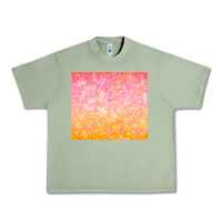 Oil Green orange pink ombre glitter Urban Heavy Tee - TumblerDesignByShophia