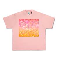 Salmon orange pink ombre glitter Urban Heavy Tee - TumblerDesignByShophia