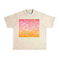 Sandshell orange pink ombre glitter Urban Heavy Tee - TumblerDesignByShophia