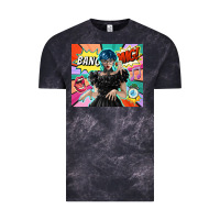 Cloud Black pop art gothic girl Vintage Tee - TumblerDesignByShophia