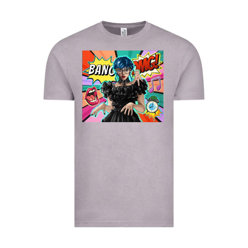 Pop Art Gothic Girl Vintage Tee by TumblerDesignByShophia | Teevron