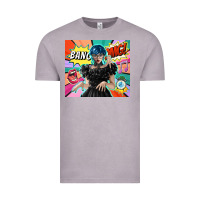 Vintage Zinc pop art gothic girl Vintage Tee - TumblerDesignByShophia