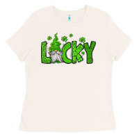 Bone lucky gnome st patricks day Ladies Tee - Jasminsmagicworld