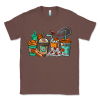 Chestnut Basketball coffee cups Classic Tee - NancyCooperArtShop