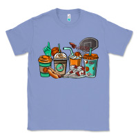 Colony Blue Basketball coffee cups Classic Tee - NancyCooperArtShop
