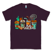 Plum Basketball coffee cups Classic Tee - NancyCooperArtShop