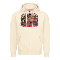 Sandshell Happy Easter Zipper Hoodie - CowhideDigitalArt