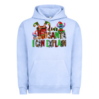 Pigment Grape Ice cup of chocolate and  with christmas stitch elf Urban Hoodie - AdoDesignShop