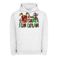 Pigment Lunar Rock cup of chocolate and  with christmas stitch elf Urban Hoodie - AdoDesignShop