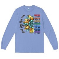 Colony Blue god says you are unique Long Sleeve Tee - CowGirlArtShop