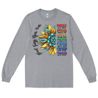 Heather Grey god says you are unique Long Sleeve Tee - CowGirlArtShop