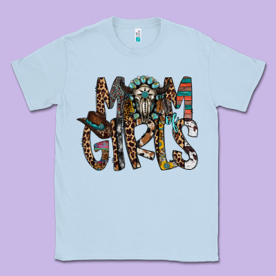Mom Of Girls Classic Tee Designed By Racoondesign