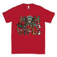 Red mom of girls Classic Tee - RacoonDesign