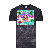 Cloud Black nobody likes shady beach Vintage Tee - TumblerDesignByShophia