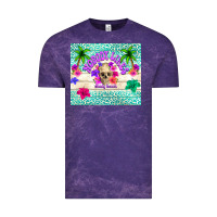 Cloud Purple nobody likes shady beach Vintage Tee - TumblerDesignByShophia