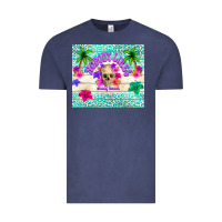 Vintage Denim nobody likes shady beach Vintage Tee - TumblerDesignByShophia