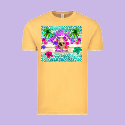 Nobody Likes Shady Beach Vintage Tee Designed By Tumblerdesignbyshophia