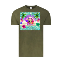 Vintage Olive nobody likes shady beach Vintage Tee - TumblerDesignByShophia
