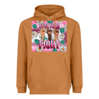 Meerkat Breast Cancer Together Fight Heavyweight Hoodie - Artiststas