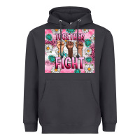 Smoke Breast Cancer Together Fight Heavyweight Hoodie - Artiststas