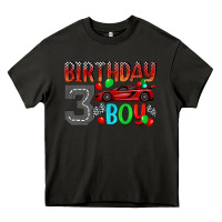 Asphalt birthday boy 3 Heavy Core Tee - BundleAndBundleShop