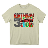Mossy birthday boy 3 Heavy Core Tee - BundleAndBundleShop