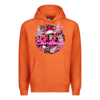 Carrot pink merry christmas Premium Hoodie - FaDigitalArtStudio
