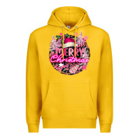Lemon pink merry christmas Premium Hoodie - FaDigitalArtStudio