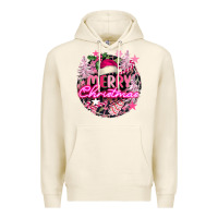Tofu pink merry christmas Premium Hoodie - FaDigitalArtStudio