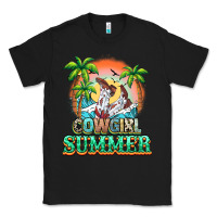 Black Cowgirl summer Classic Tee - NancyCooperArtShop