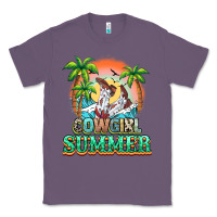 Lavender Cowgirl summer Classic Tee - NancyCooperArtShop