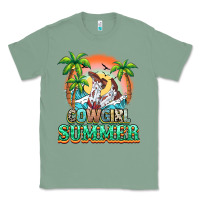 Sage Cowgirl summer Classic Tee - NancyCooperArtShop