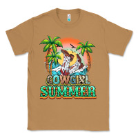 Toasted Coconut Cowgirl summer Classic Tee - NancyCooperArtShop