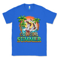 True Royal Cowgirl summer Classic Tee - NancyCooperArtShop
