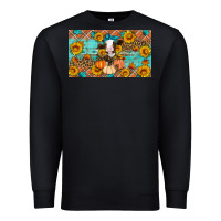 Black Fall cow Premium Sweatshirt - Artiststas
