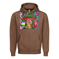 Chestnut summer time Zipper Hoodie - CowhideDigitalArt