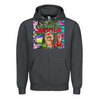 Smoke summer time Zipper Hoodie - CowhideDigitalArt