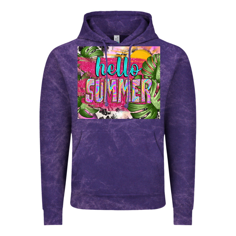 Hello Summer With Cowhide Vintage Hoodie by TumblerDesignByShophia | Teevron