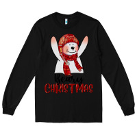 Black beary christmas Long Sleeve Tee - CowGirlArtShop