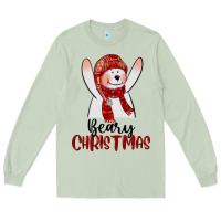 Matcha beary christmas Long Sleeve Tee - CowGirlArtShop